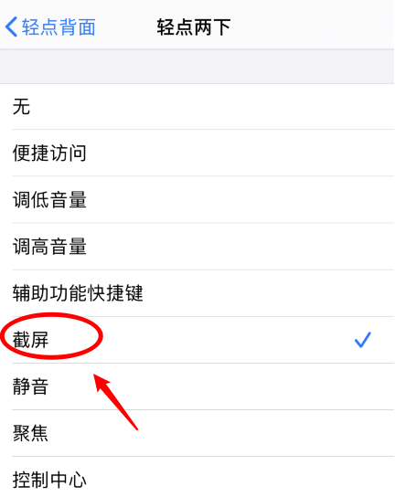 水城苹果手机维修分享iPhone12如何启用双击截屏 